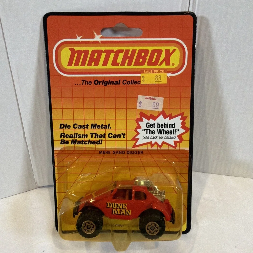 Vintage Matchbox Lot 3 Supervan II Dune Man‎ Pepsi Truck Carded Diecast